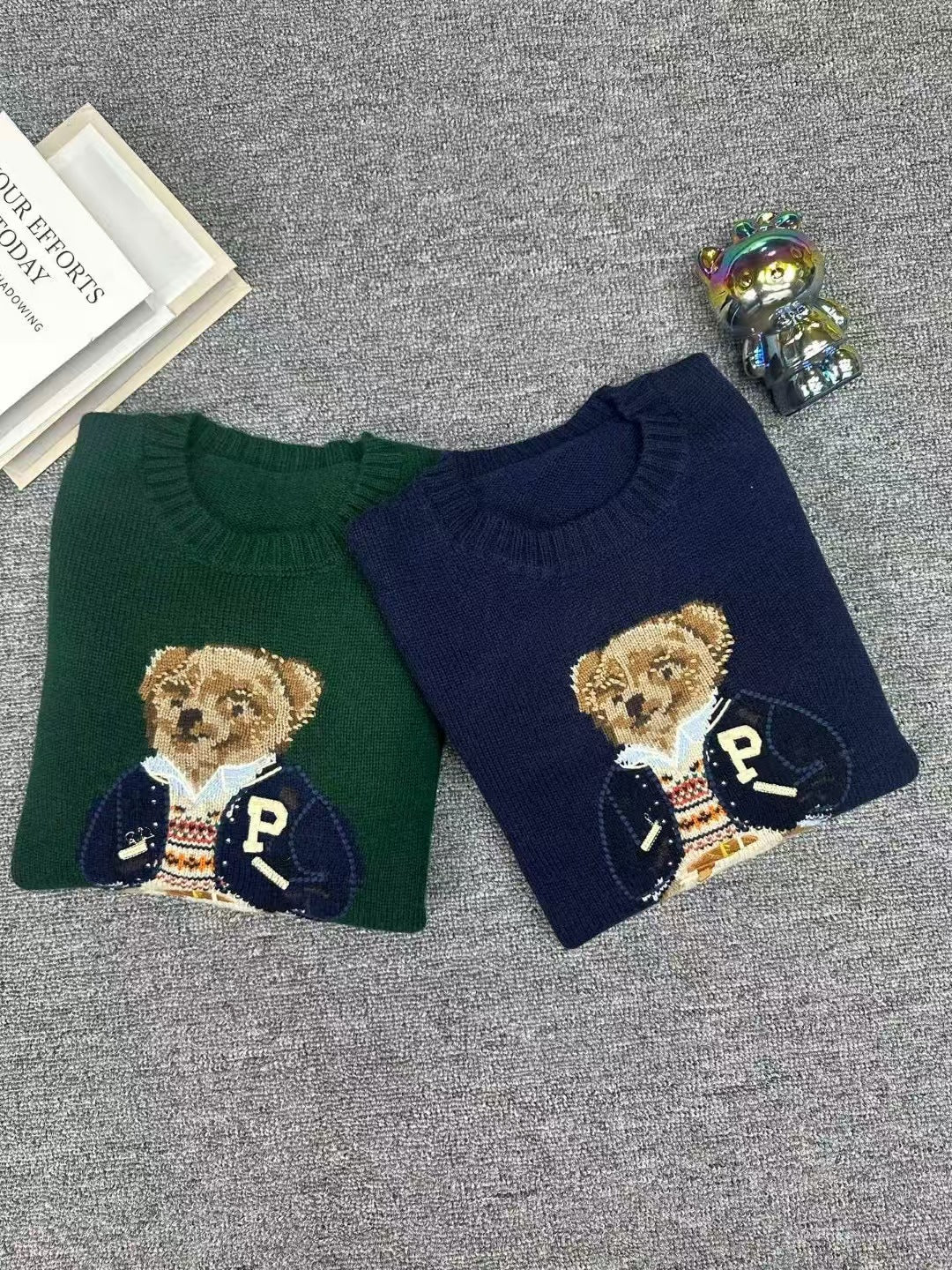 Maglione girocollo intrecciato