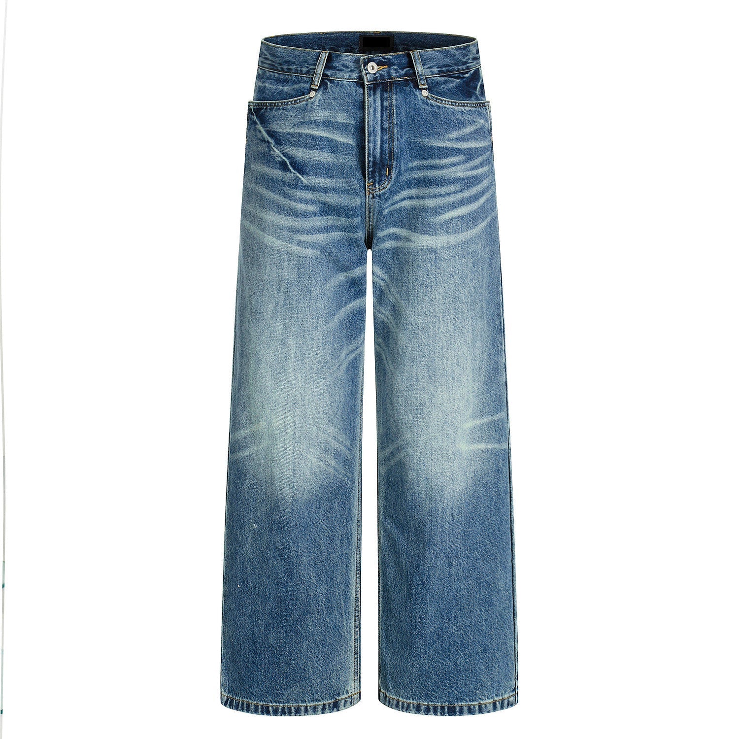 Washed Fade Flare Denim Jeans