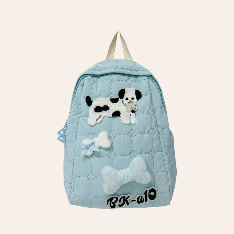 Black Quilted Backpack - MADXMARX