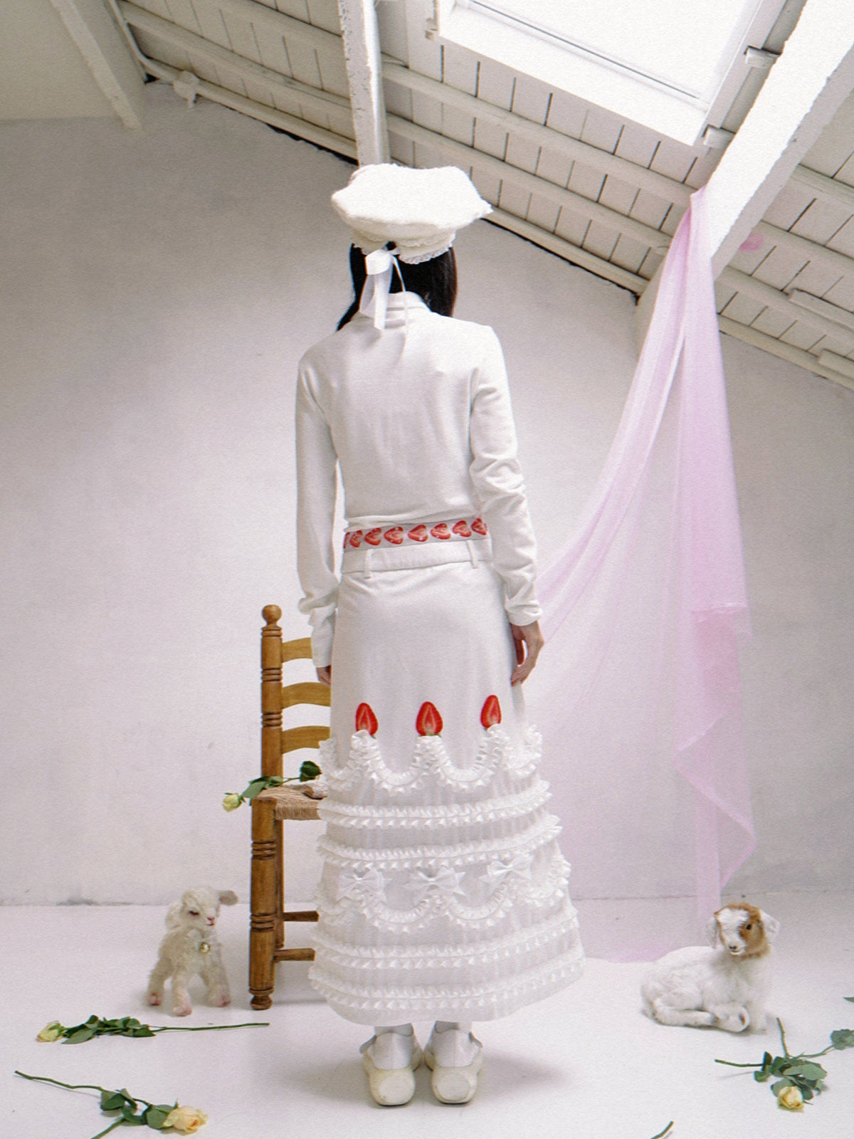 Layered Ruffle Cake Skirt