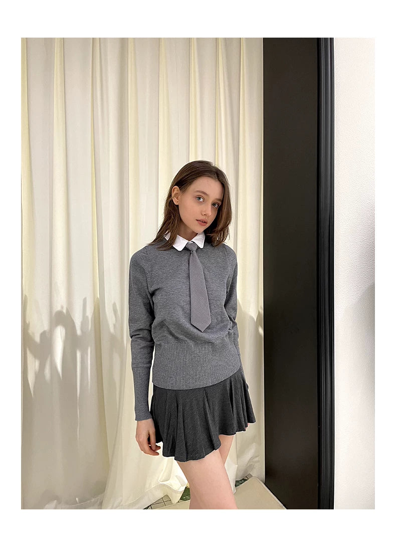 Ballet Pleated Slimming Short Skirt