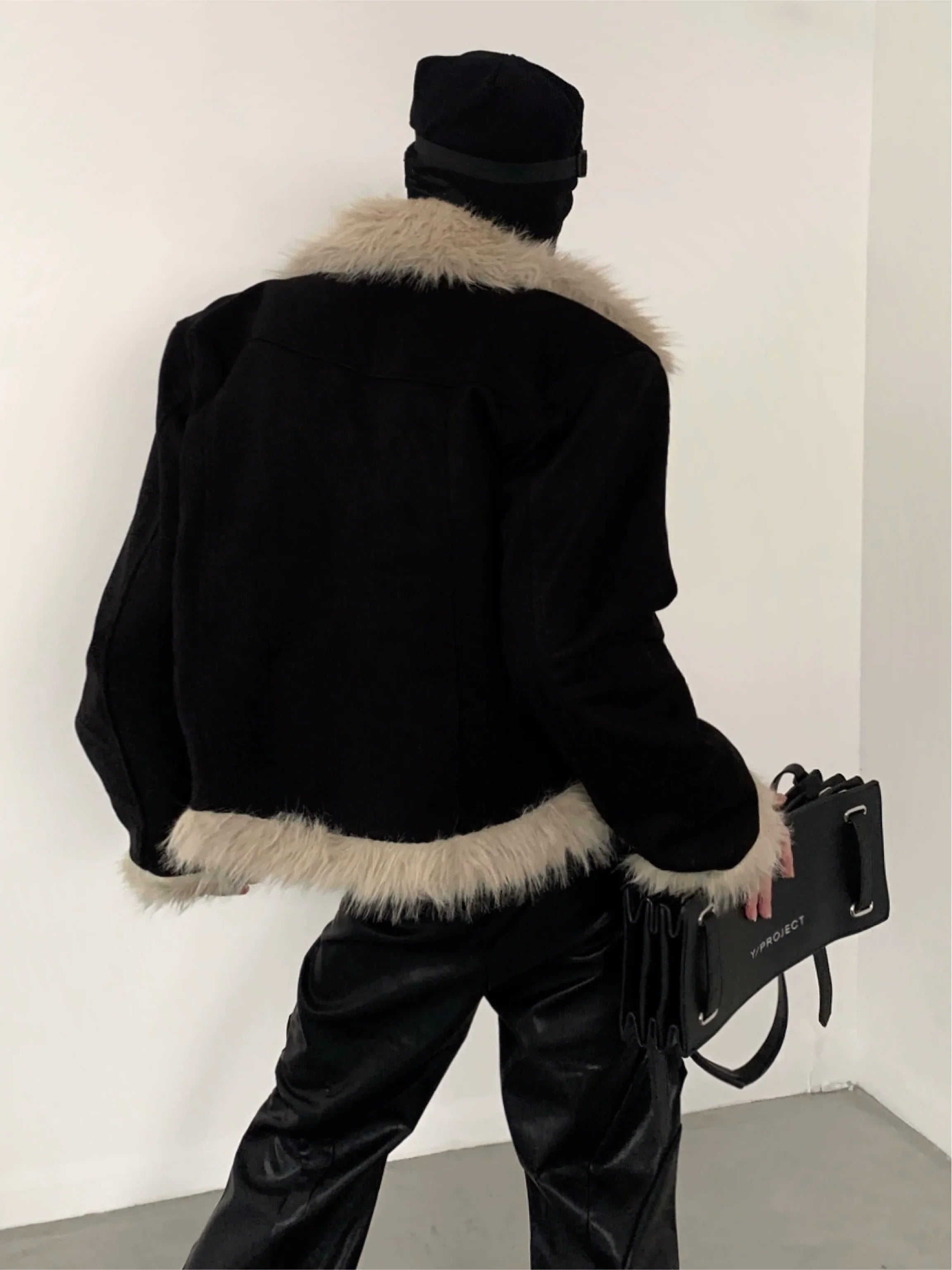 Fur Collar Design Thick Jacket