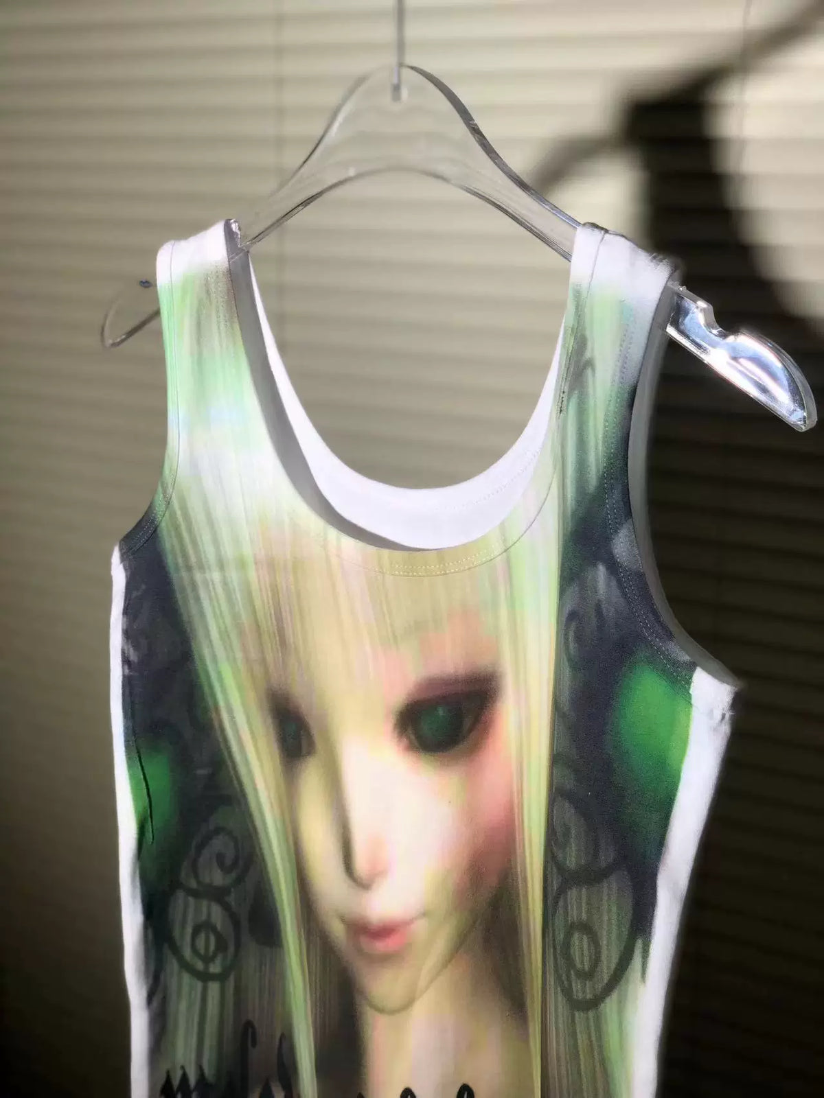 Artist Original Green Spirit Y2k Camisole