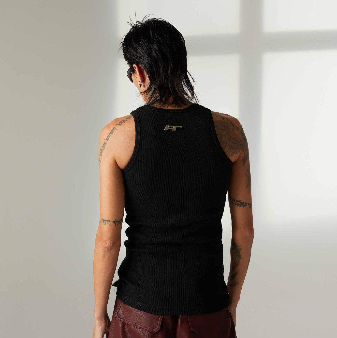 Studs Rhinestone Tank Top