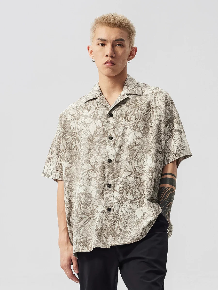 Floral Print Turn-Do