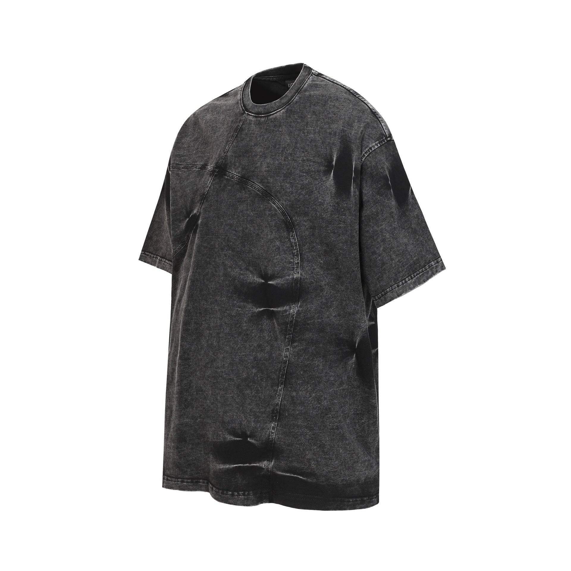 Heavyweight Washed Tie-Dye Short Sleeve T-Shirt