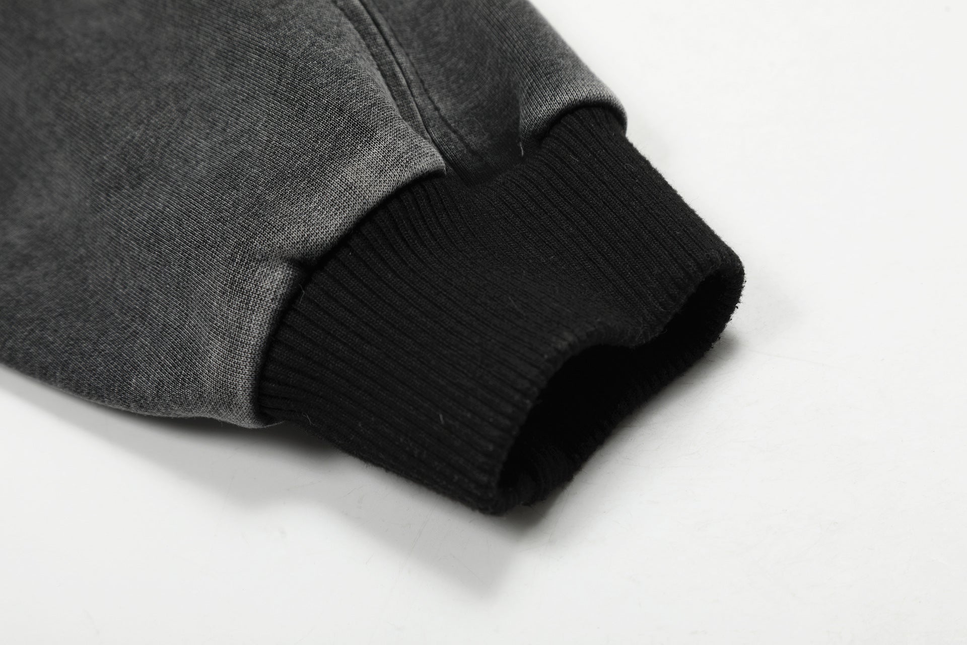 Heavyweight Washed Zipper Hoodie