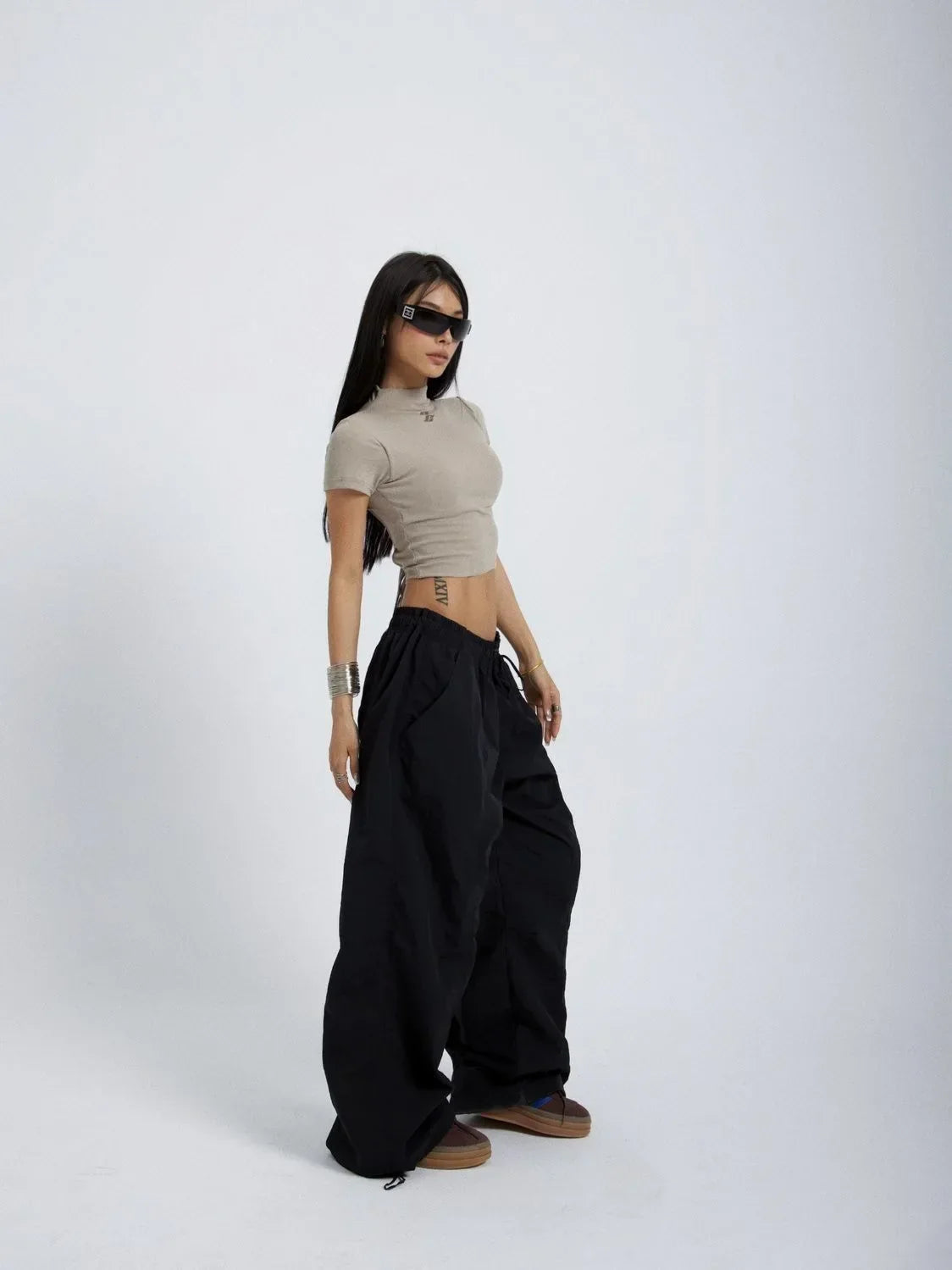 Retro Loose Street Hottie Cargo Pants
