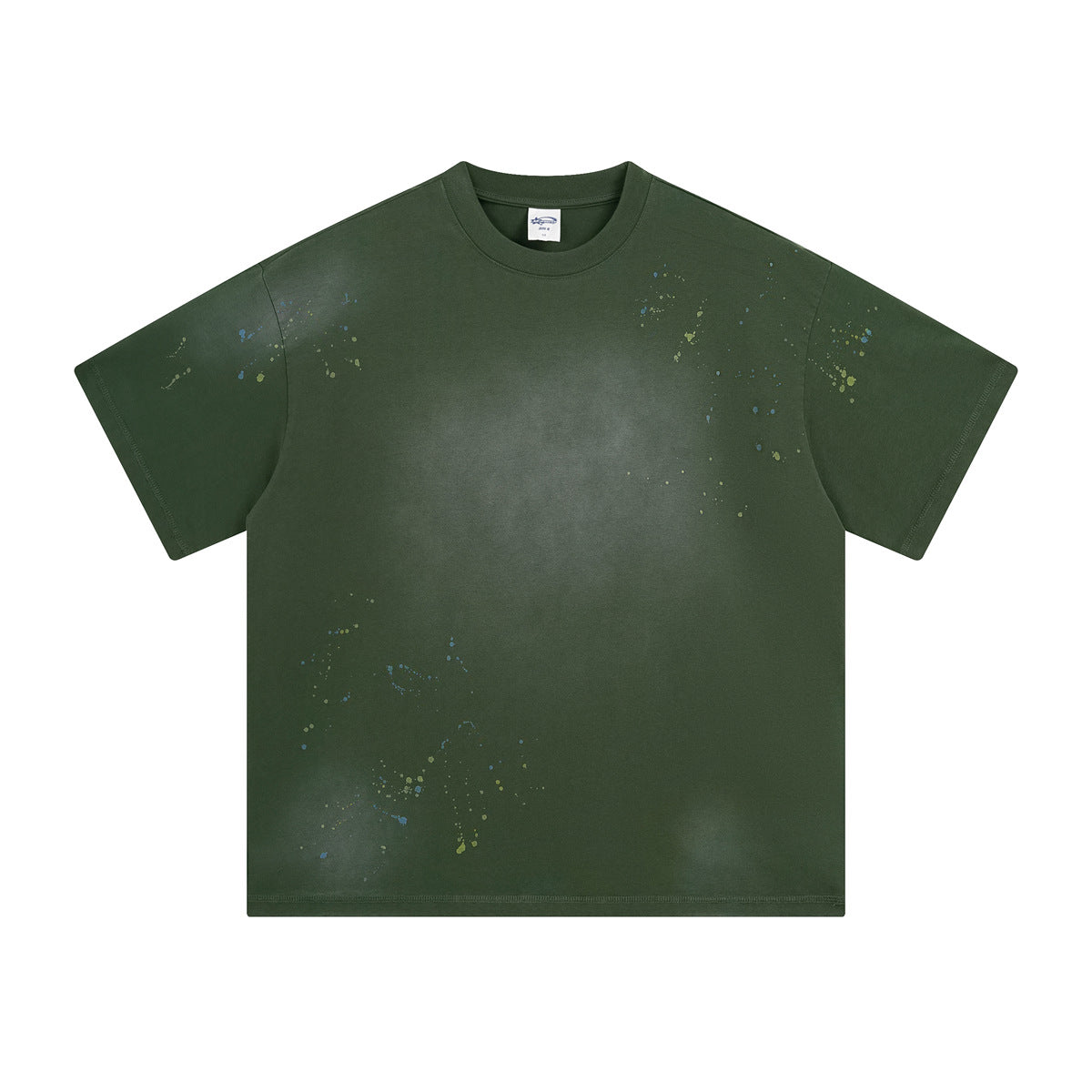 Colorful Ink Splash Short Sleeve T-shirt & Short Pants Setup