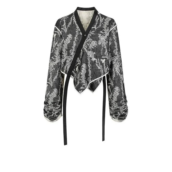 Reversible Placket Tie Shirt