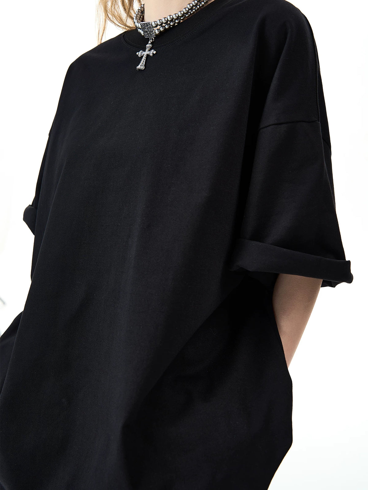 Oversize Basic Short Sleeve T-Shirt
