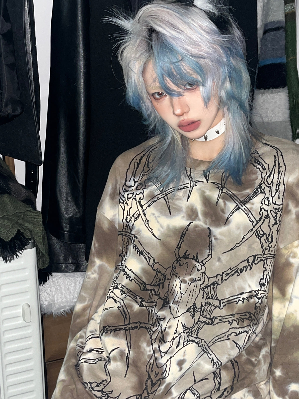 Oversize Graphic Print Sweatshirt