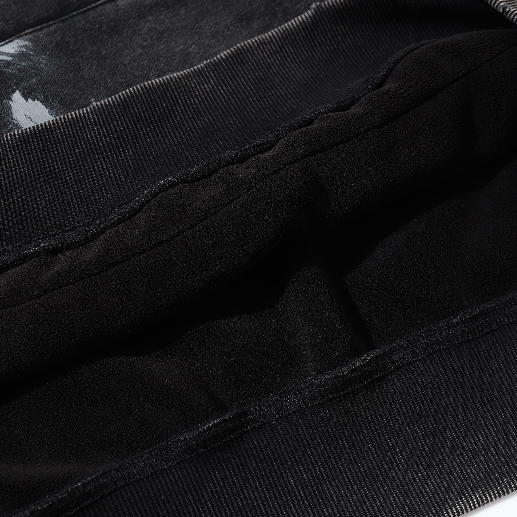Heavyweight Washed Fleece Lining Pullover Hoodie