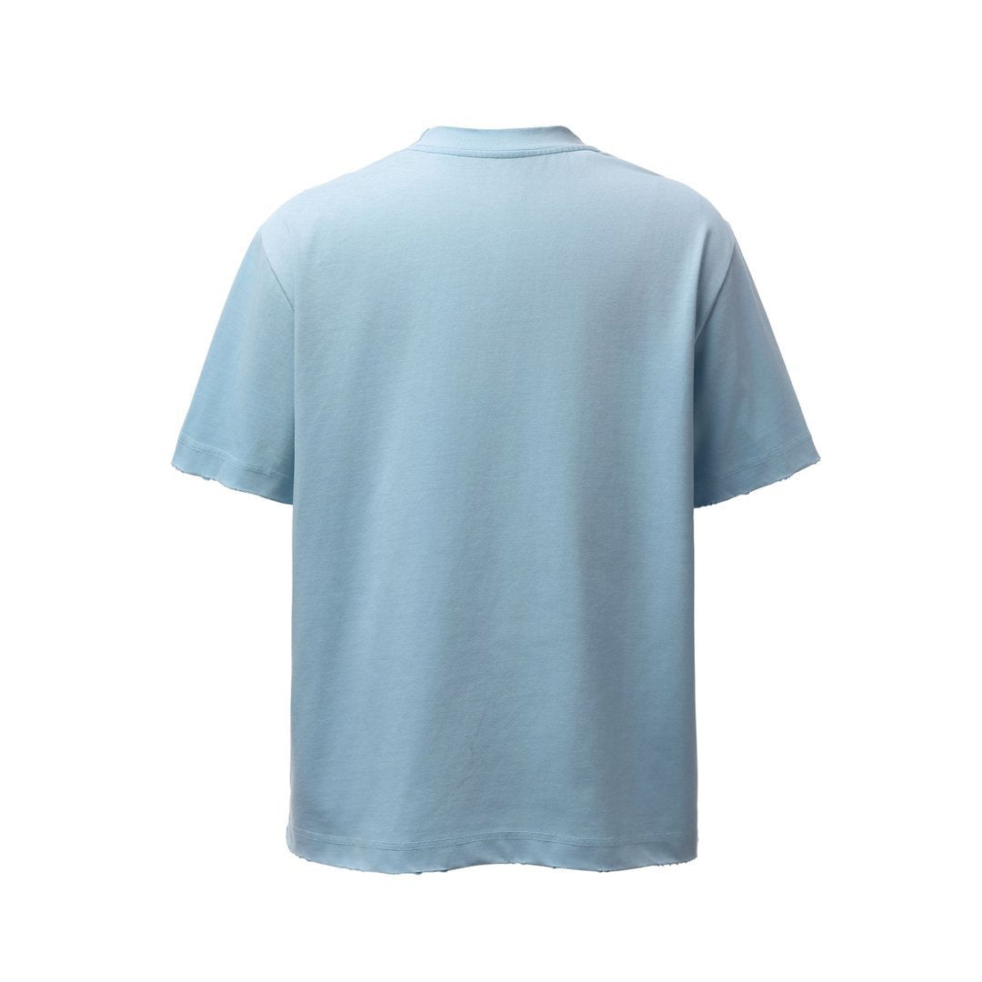 Heavyweight Spray Print Oversize Short Sleeve T-Shirt