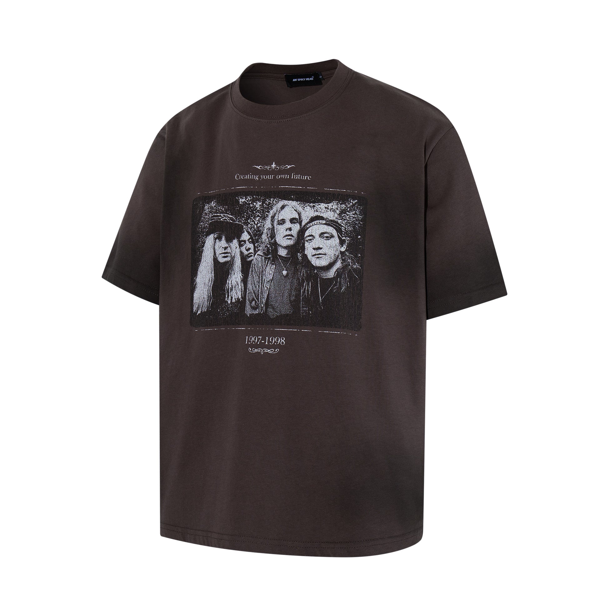 Rock Photo Print Short Sleeve T-Shirt