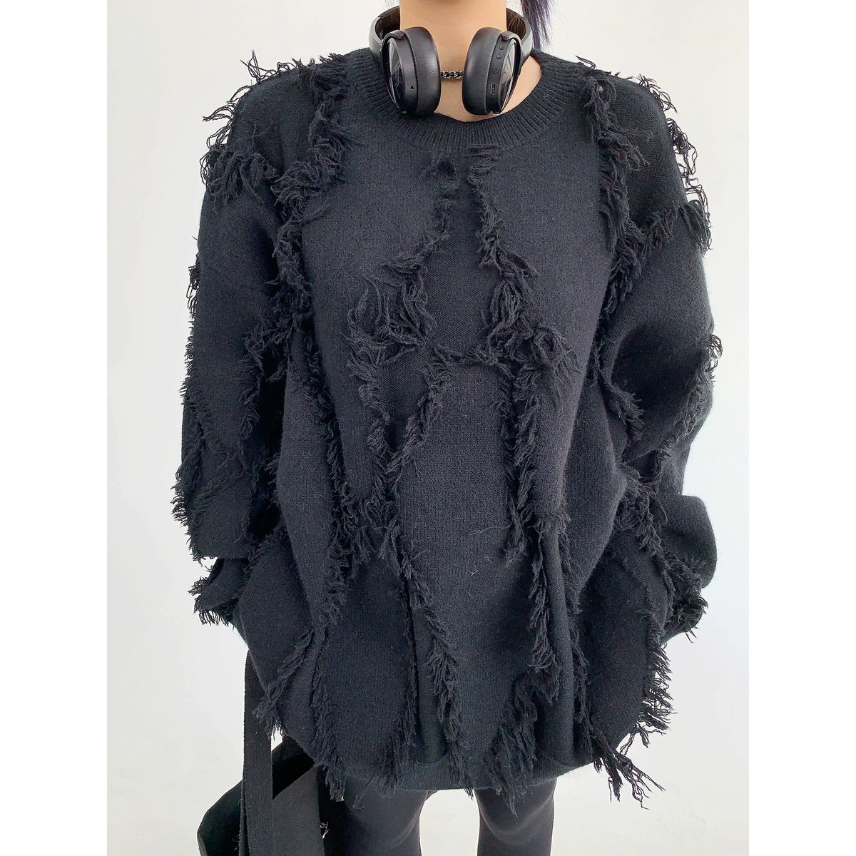 Oversized Thick Pullover Knit Sweater