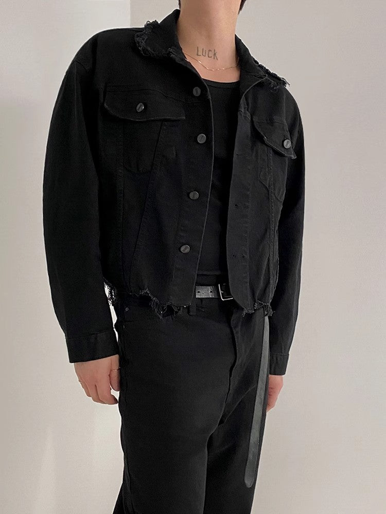 Damage Denim Jacket