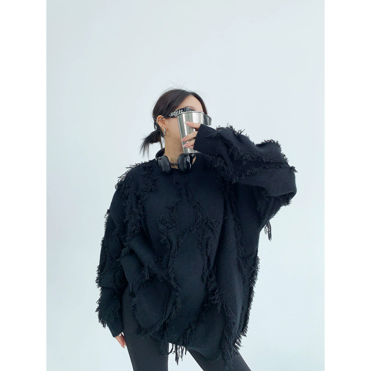 Oversized Thick Pullover Knit Sweater