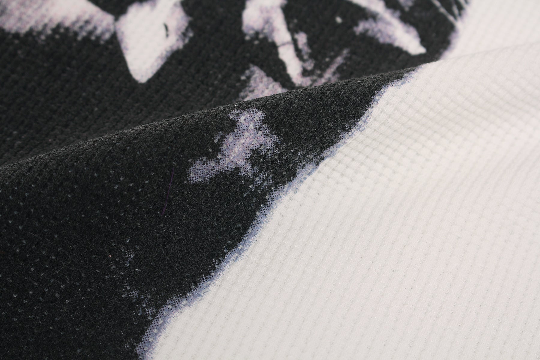 Graphic Print Rib Knit Short Sleeve T-Shirt