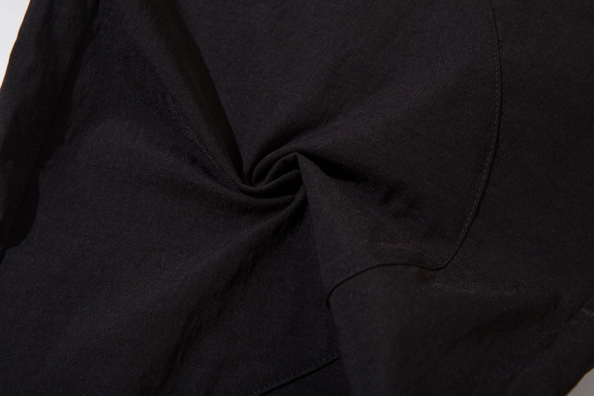 Panel Drawstring Straight Sporty Pants