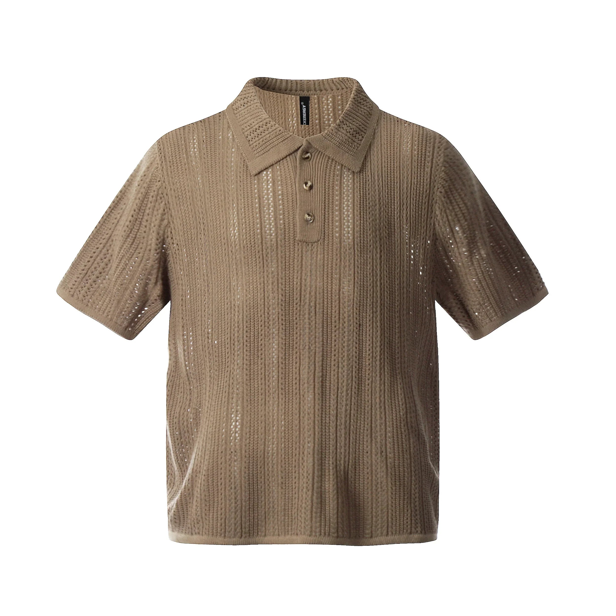 Summer Knit Short Sleeve Shirt