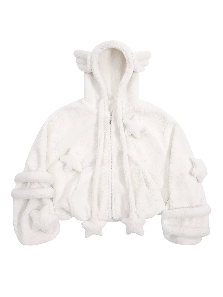 Chaqueta de forro polar con cremallera Angel