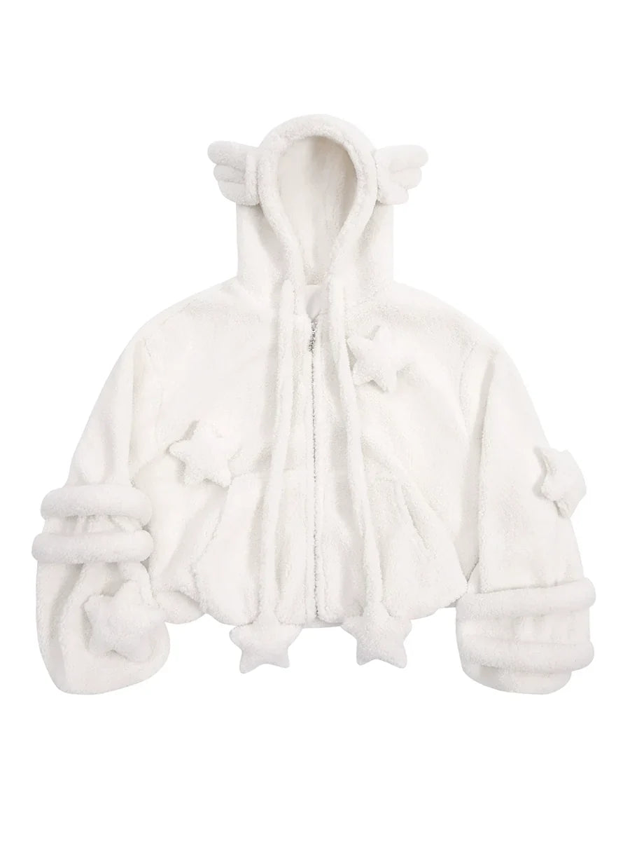Chaqueta de forro polar con cremallera Angel