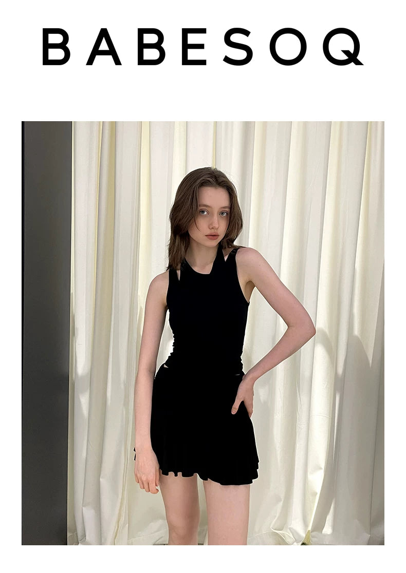 Double-Layered Irregular Tanktop