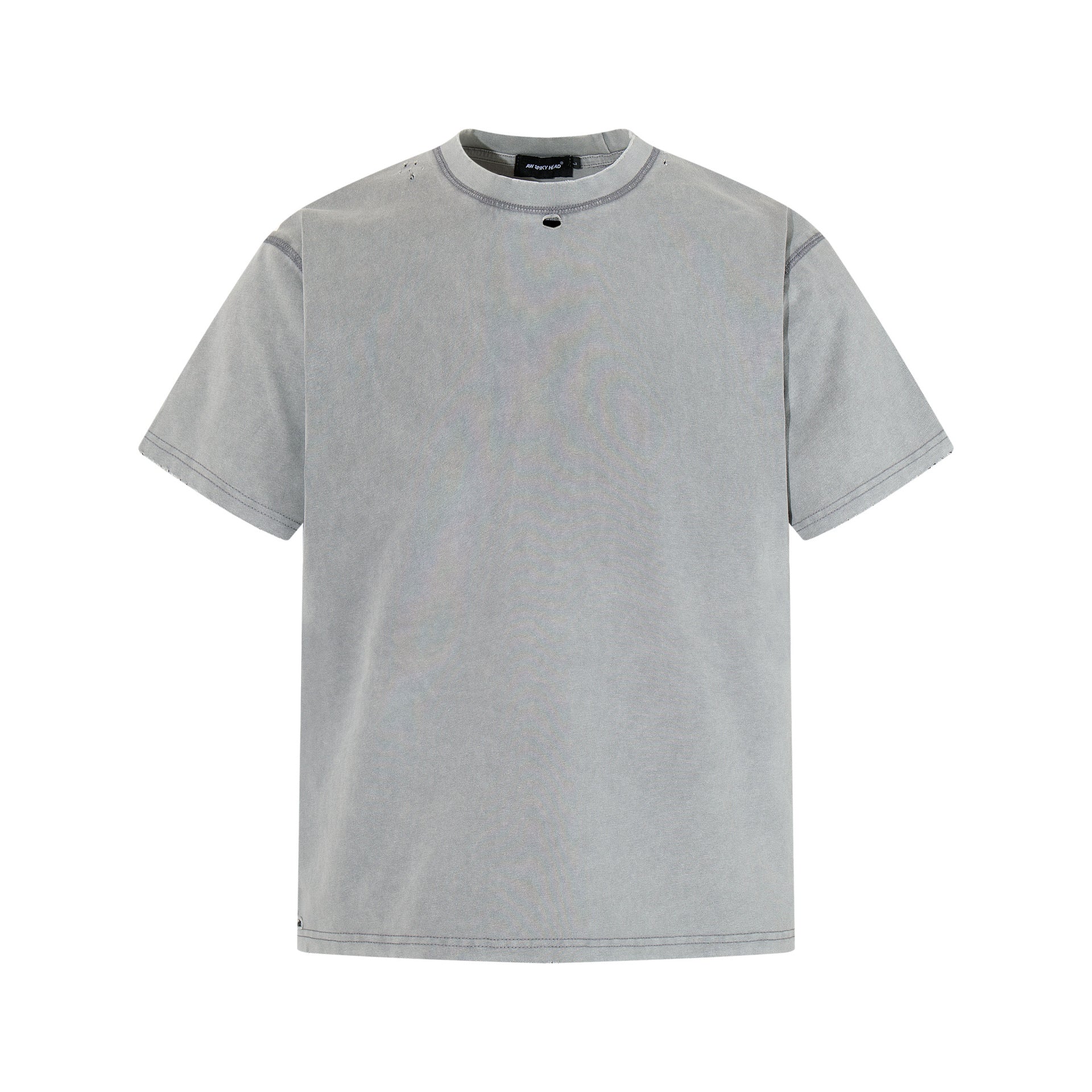 Washed Damage Short Sleeve T-Shirt