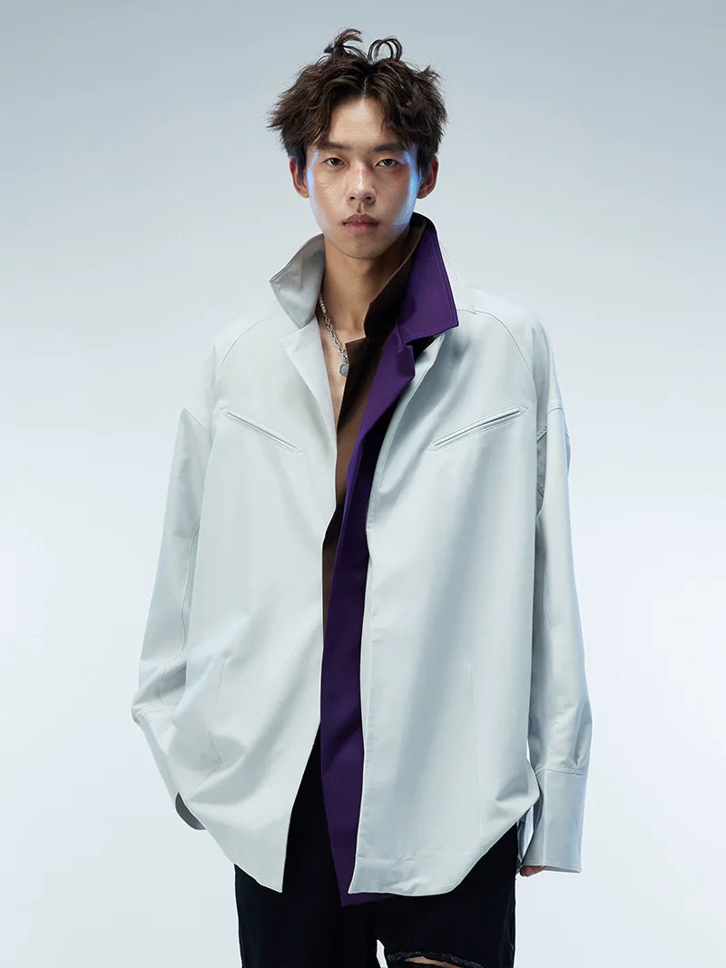 Plain Loose Jacket