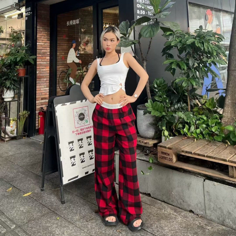Red Buffalo Plaid Lounge Pants