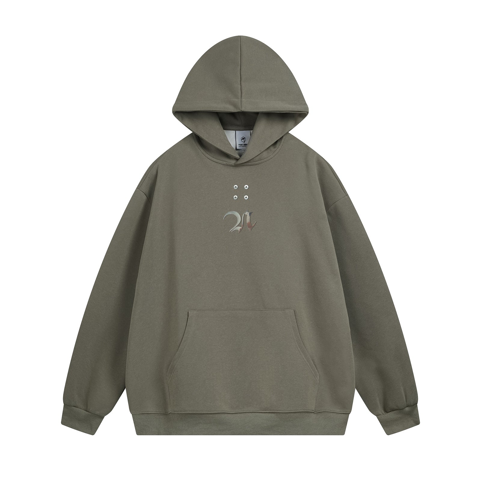 Letter Print Oversize Hoodie