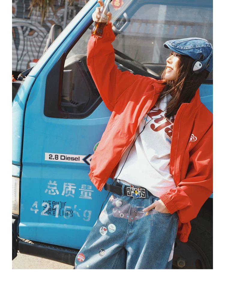 Raglan Sleeve Letter Print Fitted Short Sleeve T-Shirt
