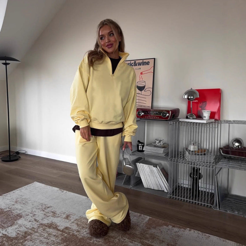 Oversize Lace-up Sweatshirt