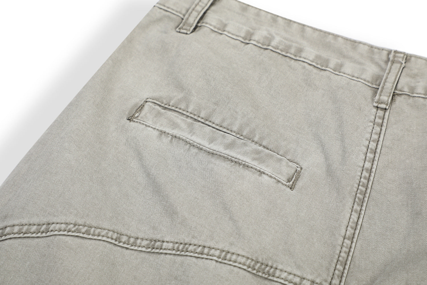 Multi-Pocket Deconstruction Curved Wide Leg Denim Jeans
