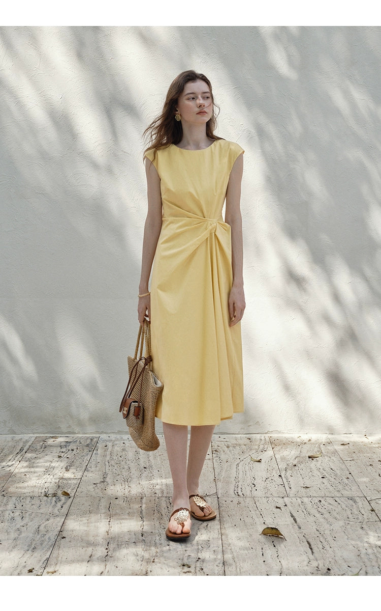 Prom specials - Simple N Temple Waist Sleeveless Dress
