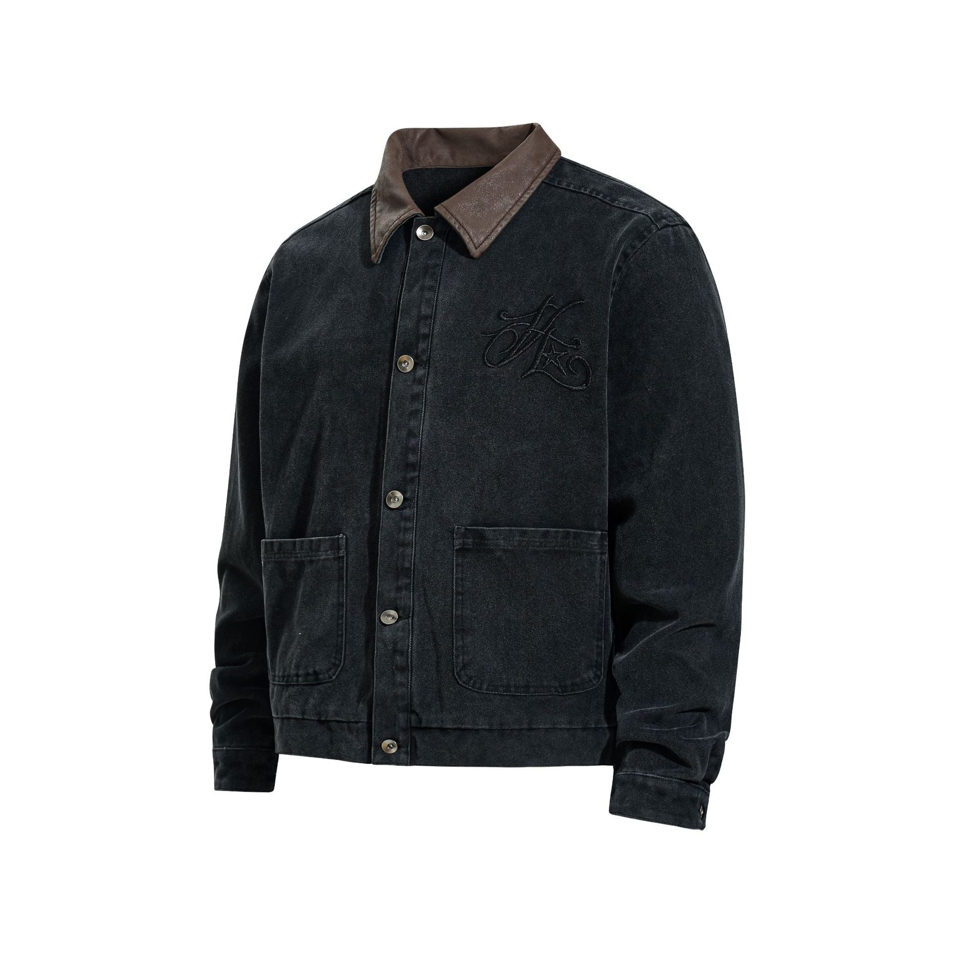 Canvas Embroidery Jacket