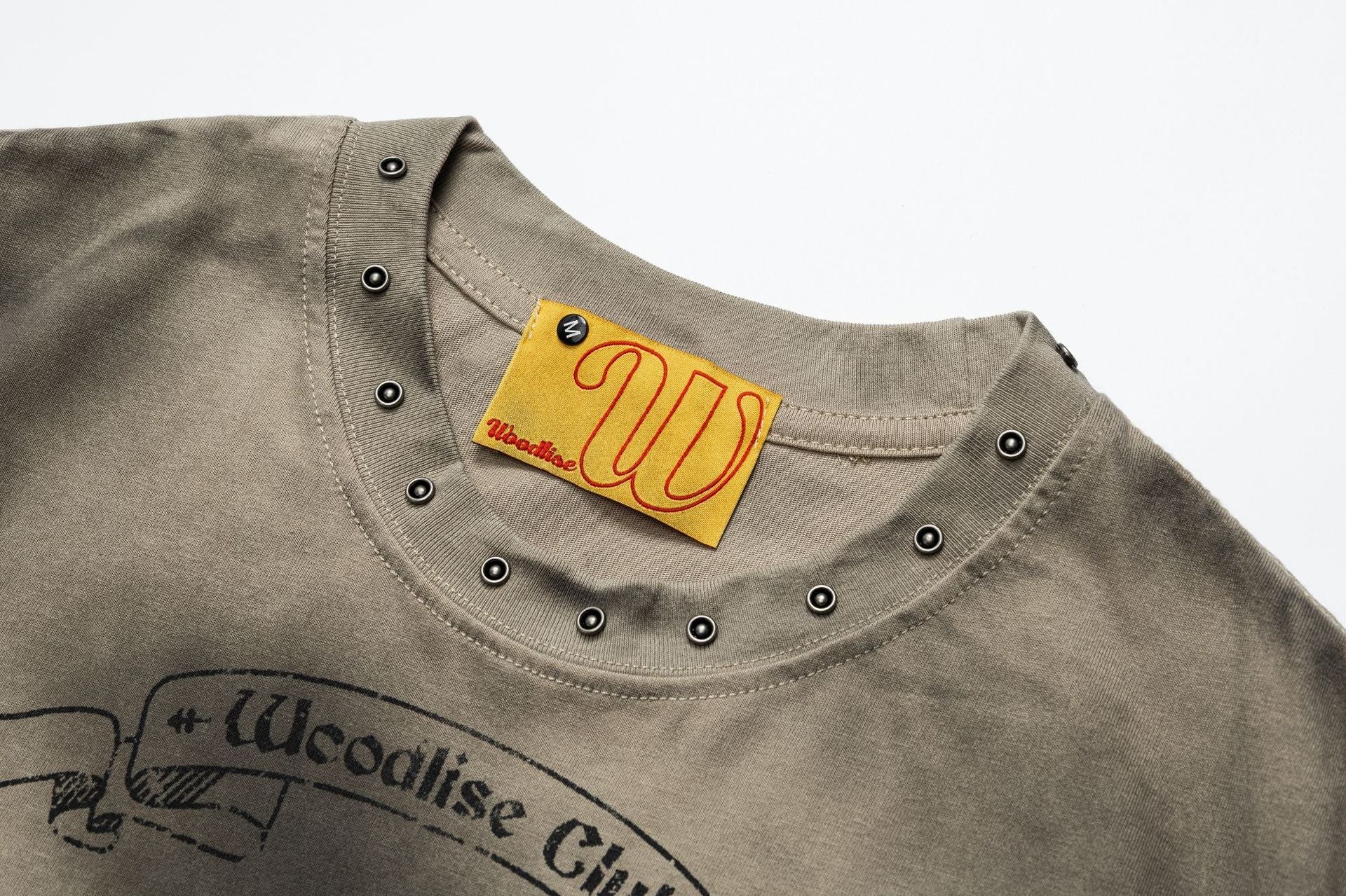 Washed Spray Paint Short Sleeve T-Shirt