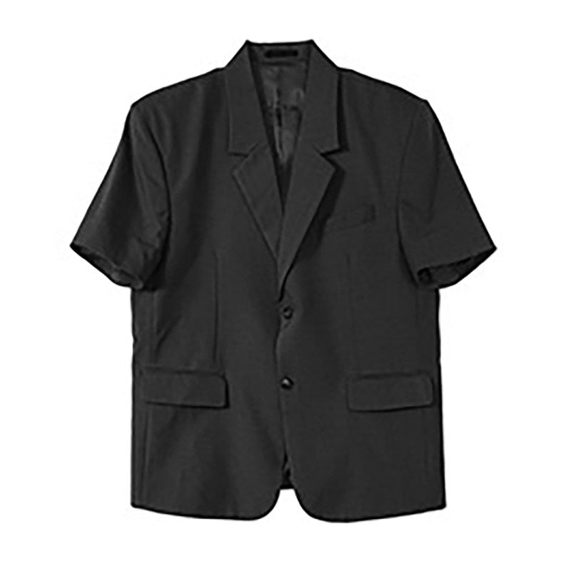 Draped Academy Short Sleeve Tailored Jacket & Draped Trousers Setup