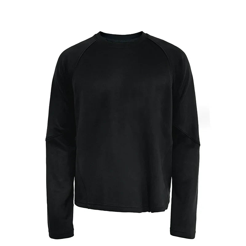 Plan Raglan-sleeve Short Sweatshirt