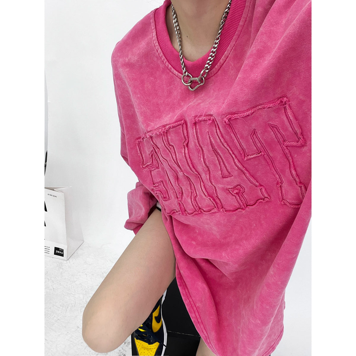 Washed Oversized Sweatshirt