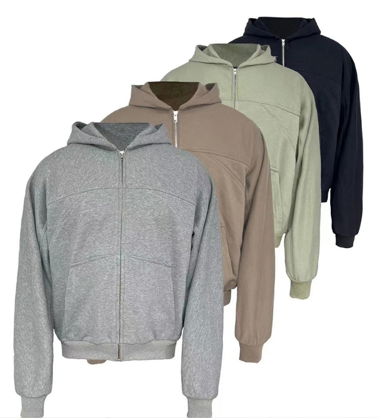 Short Zipper Hoodie