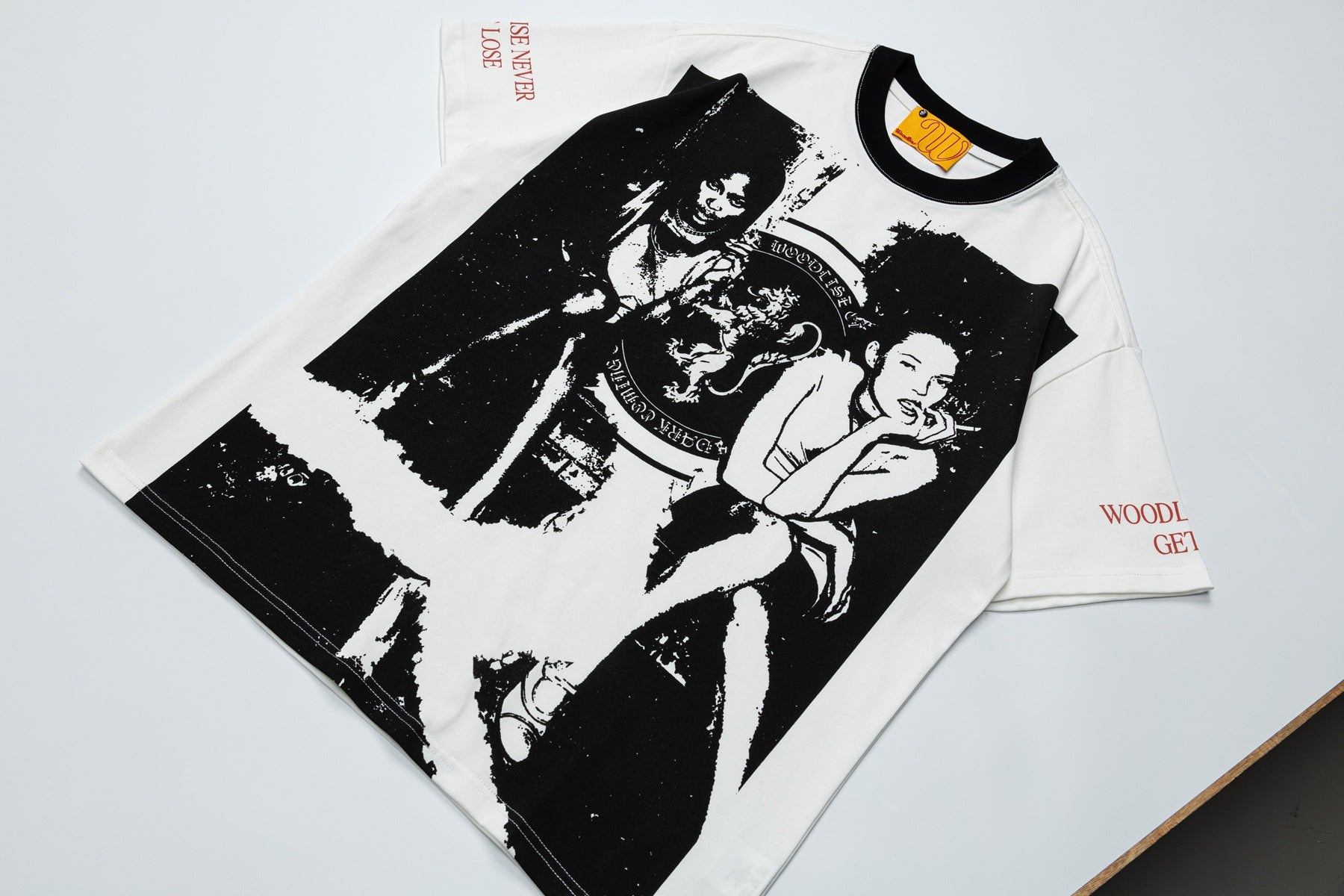 Creative Figure Print Short Sleeve T-Shirt