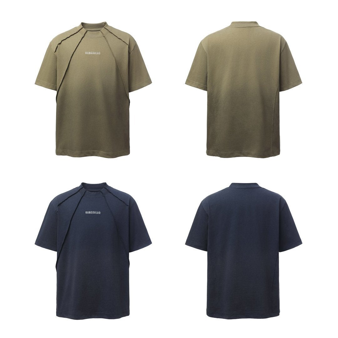 Heavyweight Washed Splice Oversize Short Sleeve T-Shirt