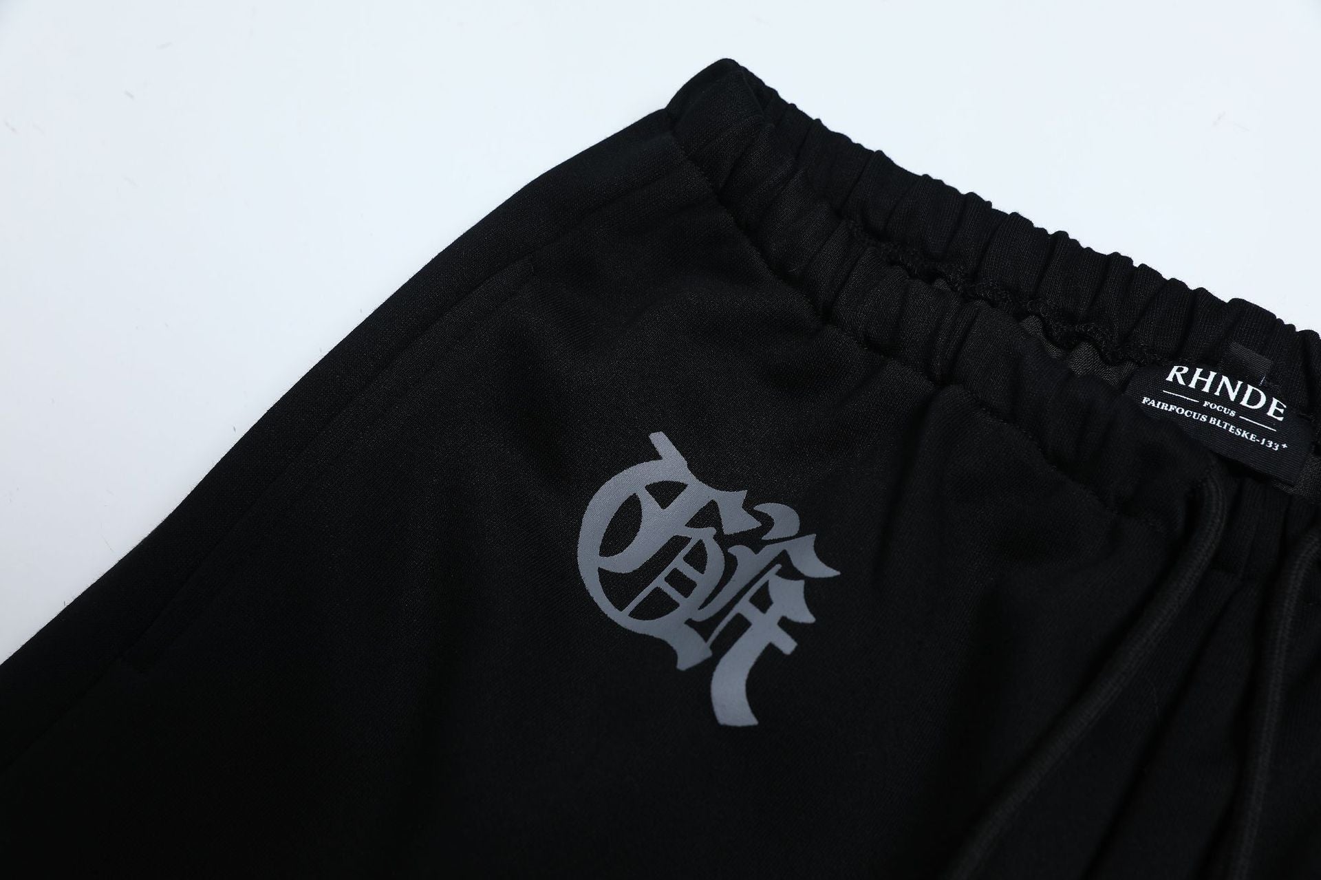 Graphic Print Wide Leg Sweatpants