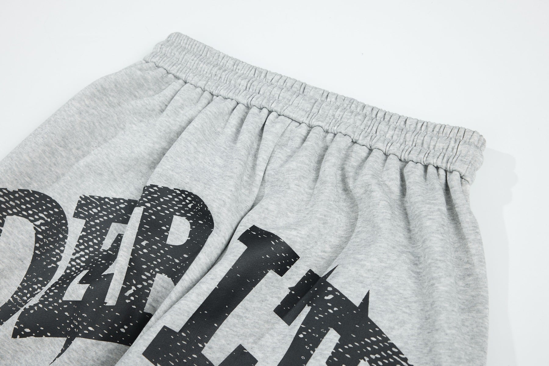Letter Graphic Wide Leg Sweatpants