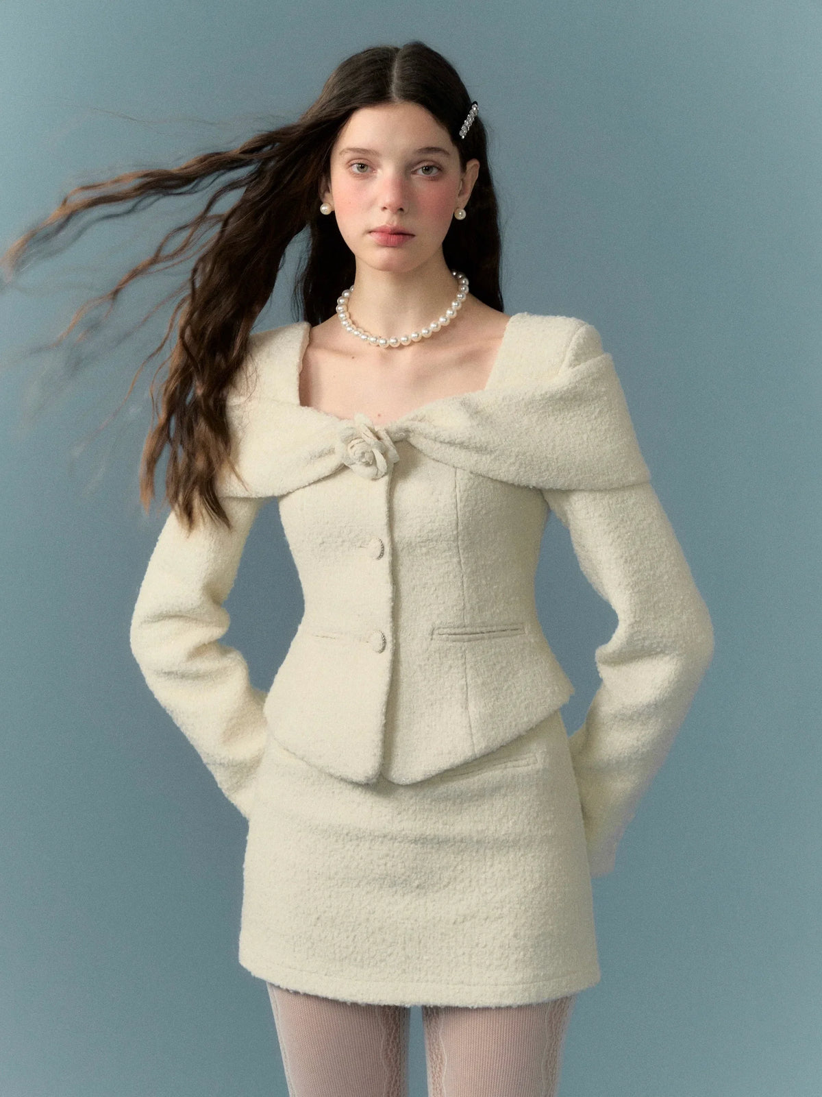 White jacket