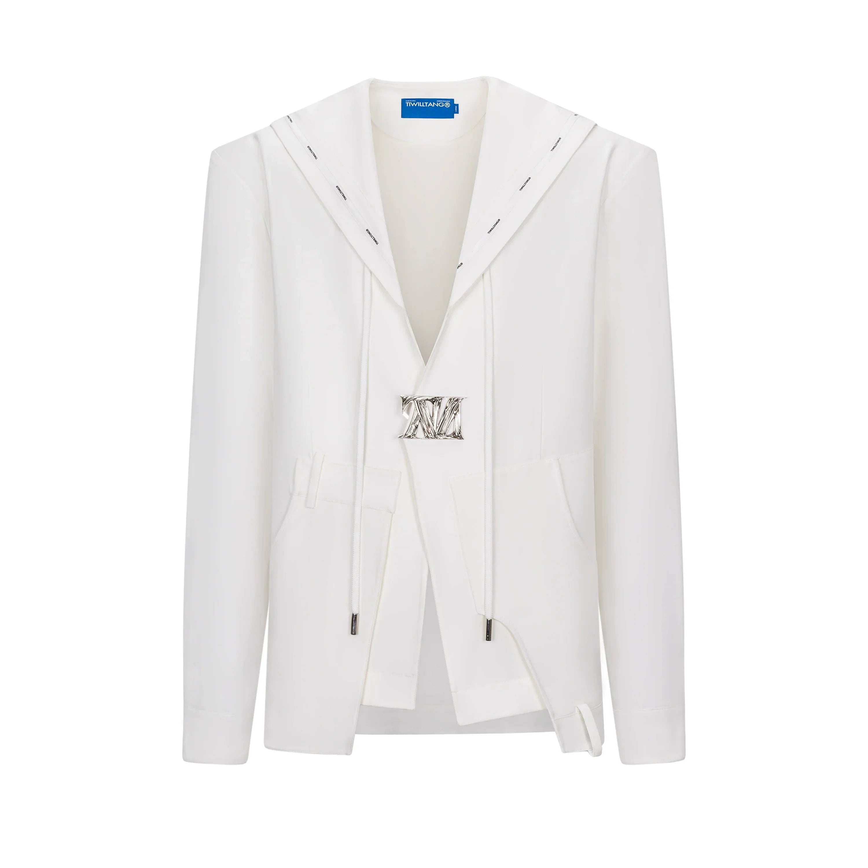 Sailor Collar V-neck Long Sleeve Shirt & Short Sleeve Shirt & Wide Leg Trousers & Short Trousers Setup