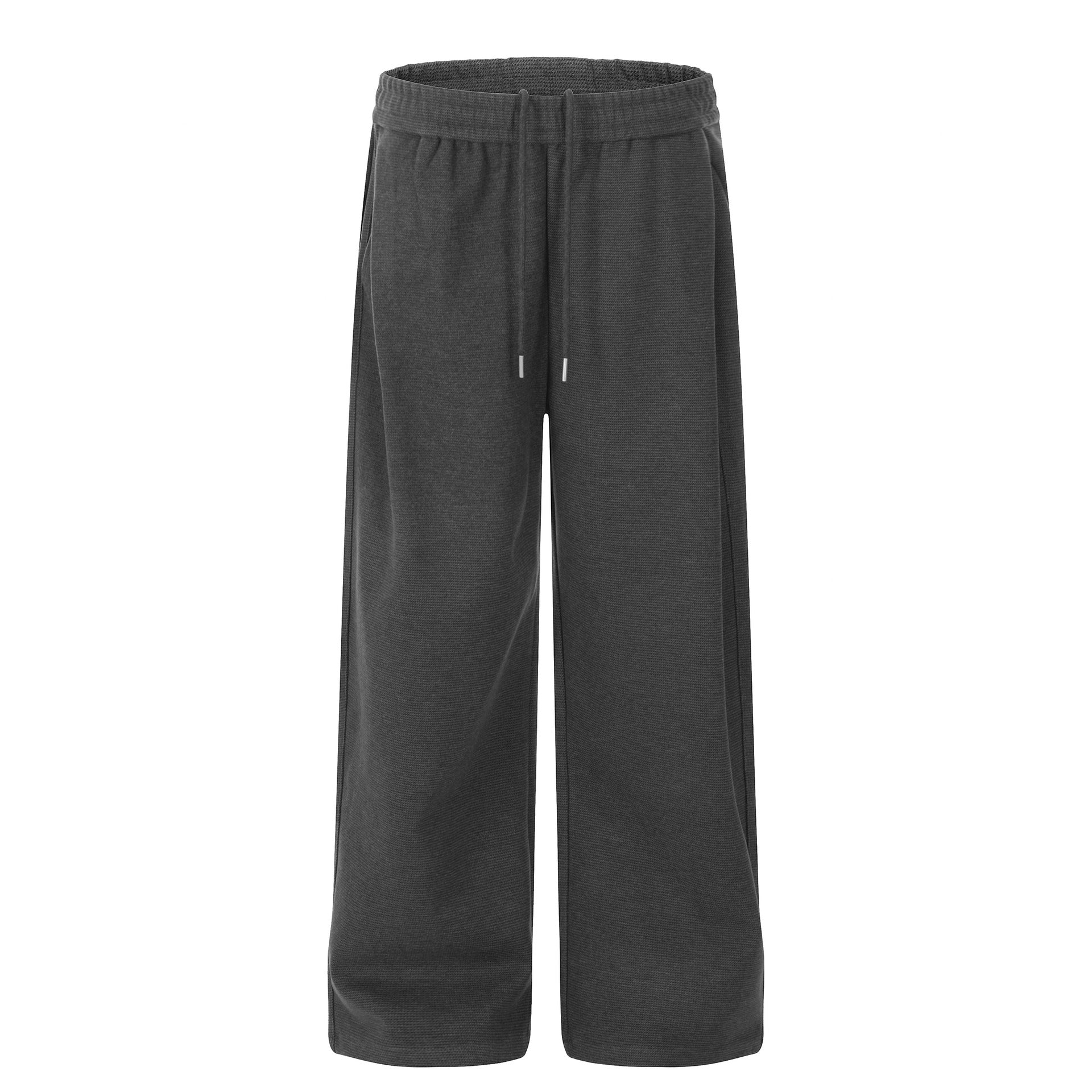 Deconstructed Sporty Wide Leg Pants