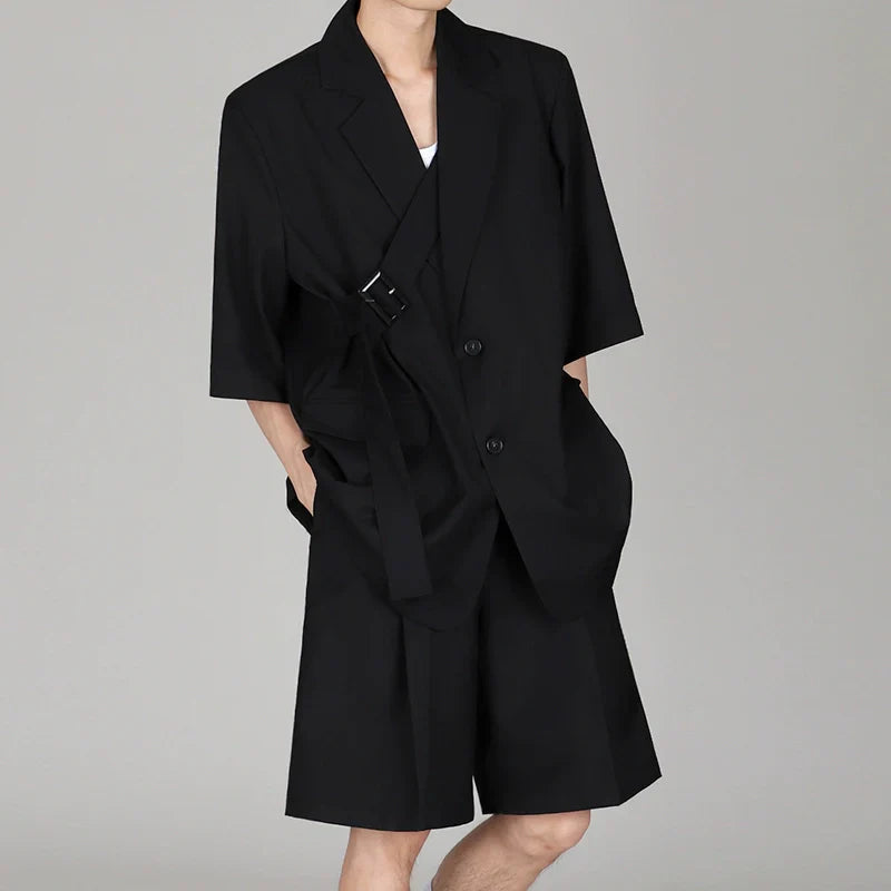 Short Sleeve Tailored Jacket